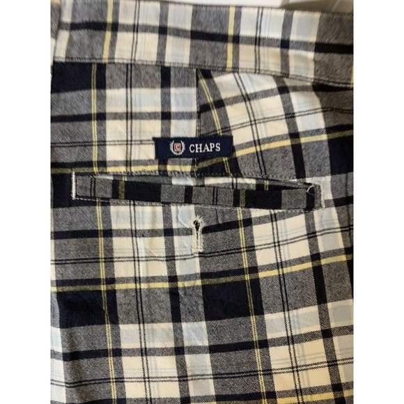 CHAPS Men's Sz 38‎ Casual Shorts MultiColor Plaid - Picture 1 of 8